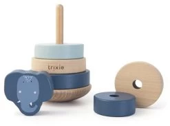 Trixie Holz Stapelturm - Mrs. Elephant -Kinder Welt Verkauf trixie holz stapelturm mrs elephant 2