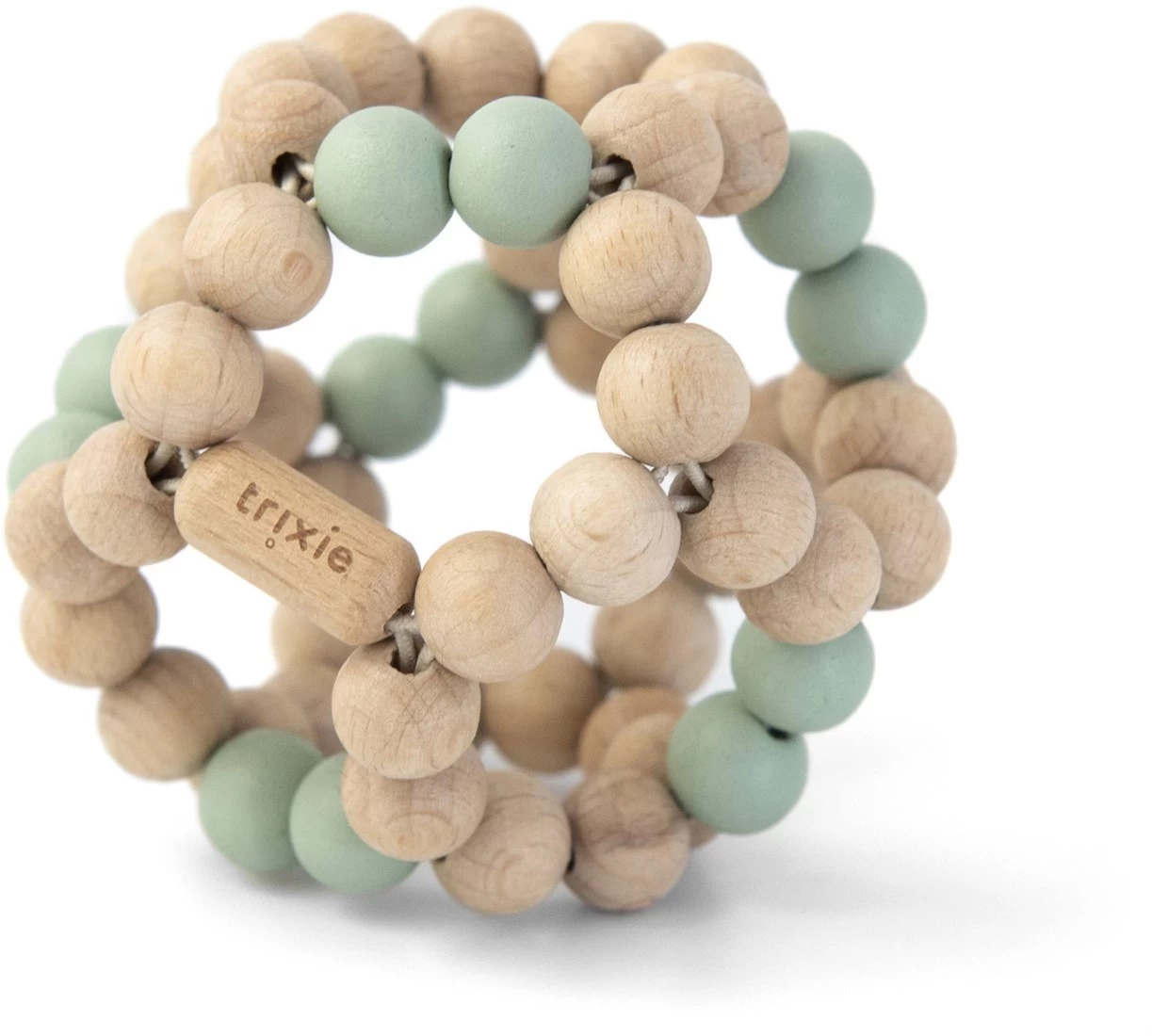 Trixie Holzperlen Ball - Mint 3 Trixie Holzperlen Ball - Mint