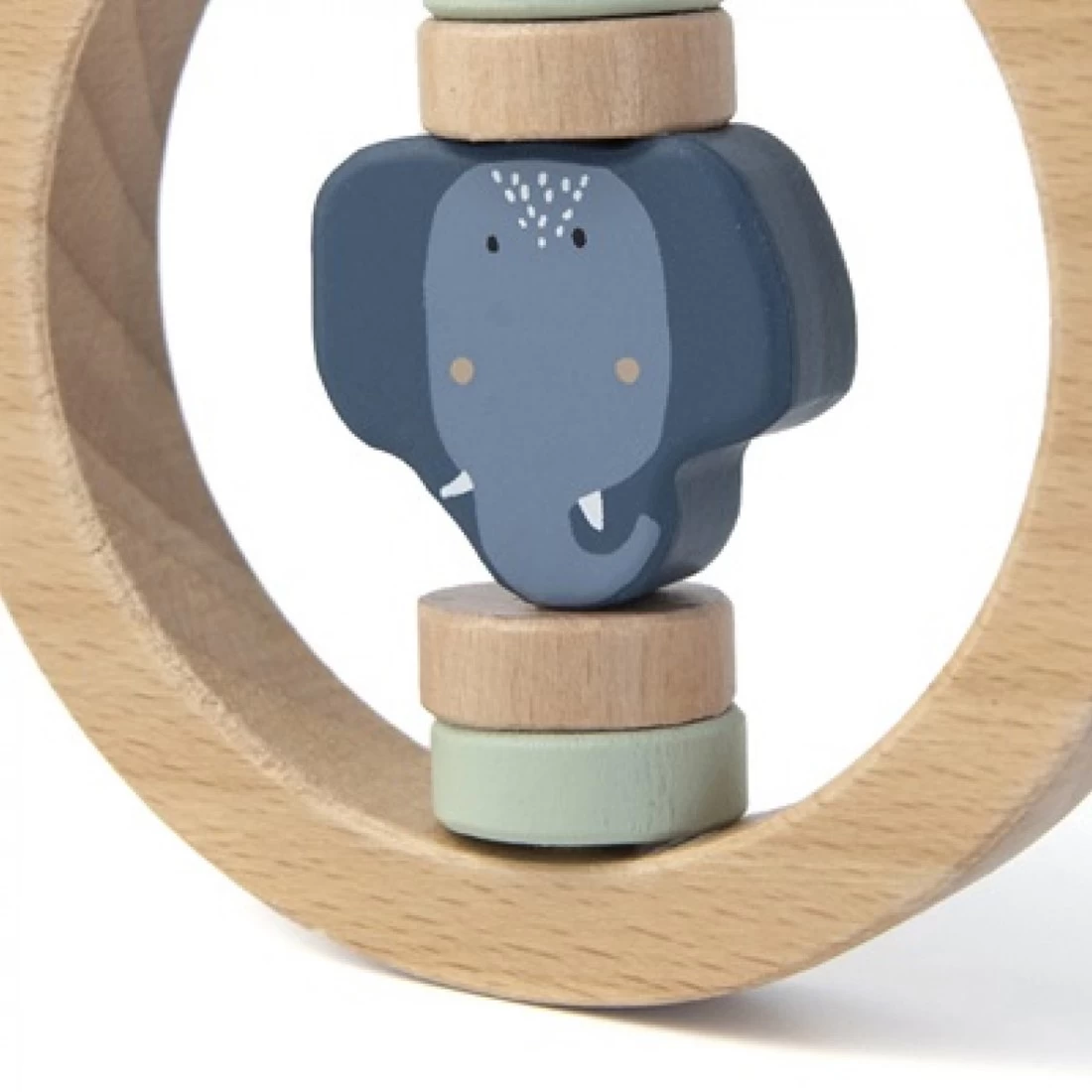 Trixie Holzrassel, Rund - Mrs. Elephant 4 Trixie Holzrassel, Rund - Mrs. Elephant – Bild 2