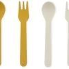 Trixie PLA Löffel/Gabel 2-pack - Mustard 1 Trixie PLA Löffel/Gabel 2-pack - Mustard -Kinder Welt Verkauf trixie pla loeffel gabel 2 pack mustard