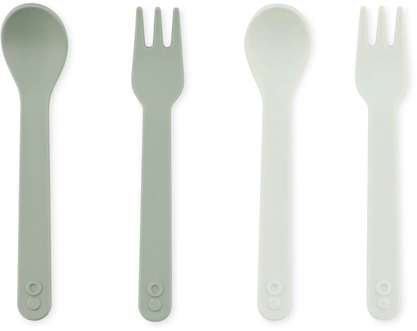 Trixie PLA Löffel/Gabel 2-pack - Olive 3 Trixie PLA Löffel/Gabel 2-pack - Olive