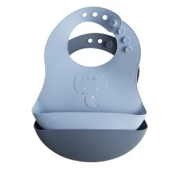 Trixie Silikon Lätzchen 2-pack - Mrs. Elephant