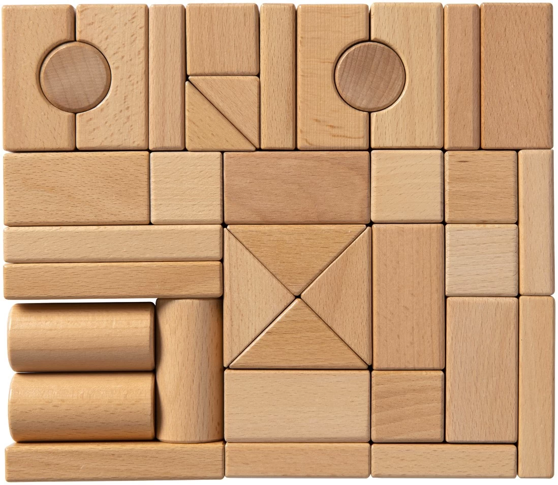 Van Dijk Toys Blokkenset - Naturel 3 Van Dijk Toys Blokkenset - Naturel