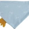 VULLI 200332 Bandana Halstuch/Lätzchen Sophie La Girafe Mit Beißfläche Aus Kautschuk, Blau