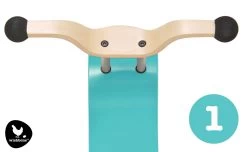 Wishbonebike Mini-Flip Mix & Match Top - Aqua