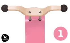 Wishbonebike Mini-Flip Mix & Match Top - Rosa