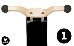 Wishbonebike Mini-Flip Mix & Match Top - Schwarz