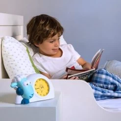 Duracell Zazu Kids Sam Das Schaf Pädagogischer Wecker Kinder - Schlaftrainer Kinder - Für Mädchen Und Jungen - Intelligentes Lernen Von Schlafen Und Aufwachen Mit LED Kinderwecker - Blau -Kinder Welt Verkauf zazu kids sam das schaf paedagogischer wecker kinder schlaftrainer kinder fuer maedchen und jungen intelligentes lernen von schlafen und aufwachen mit led kinderwecker blau 3